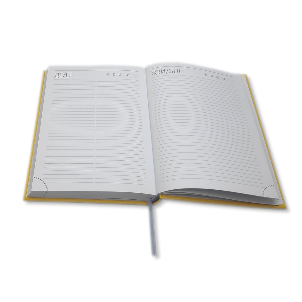 Ежедневник Lediberg Delhi жёлтый