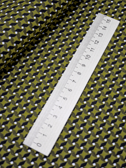 Ткань бязь плательная, рис. "Геометрия", ширина 150 см, арт. 451