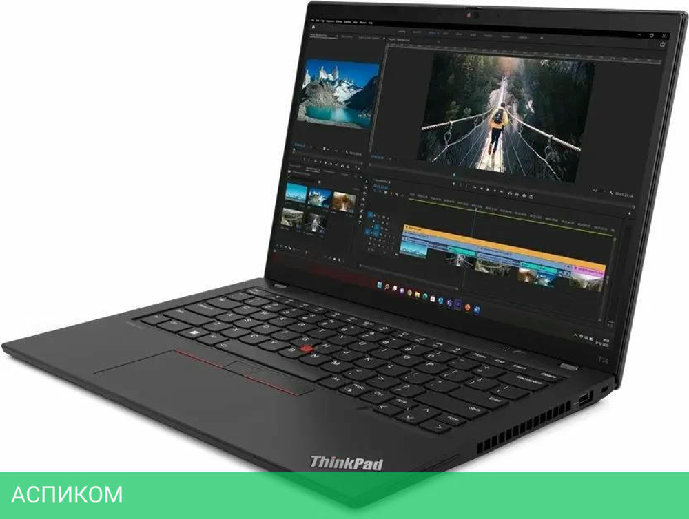 Ноутбук Lenovo ThinkPad T14 Gen 4 Black (21HESGC300)