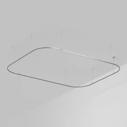 Основание ART-APRIORI-RECTANGLE-SOFT-ROD-800-4500x3500 (TN) (Arlight, IP20 Металл, 3 года) 054518