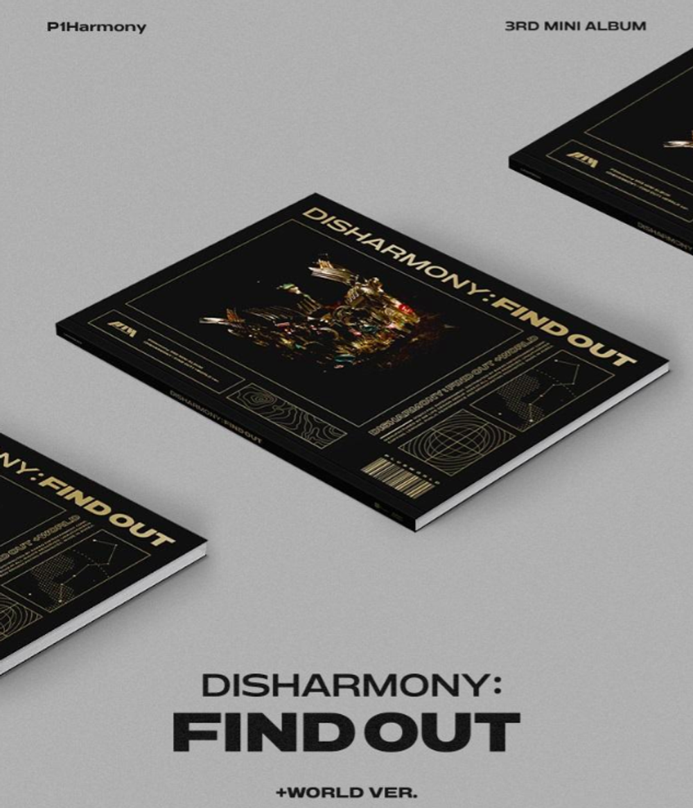Альбом P1Harmony - DISHARMONY : FIND OUT (3rd mini album)