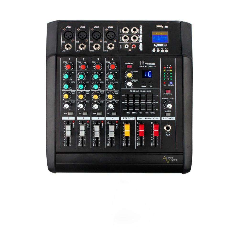 Микшерный пульт 4-канальный Audiovision AV-M4