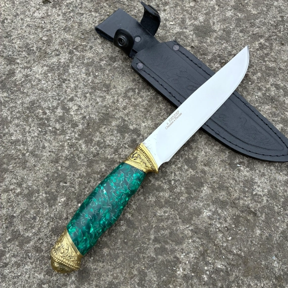 Нож туристический ковка х12мф кизлярский