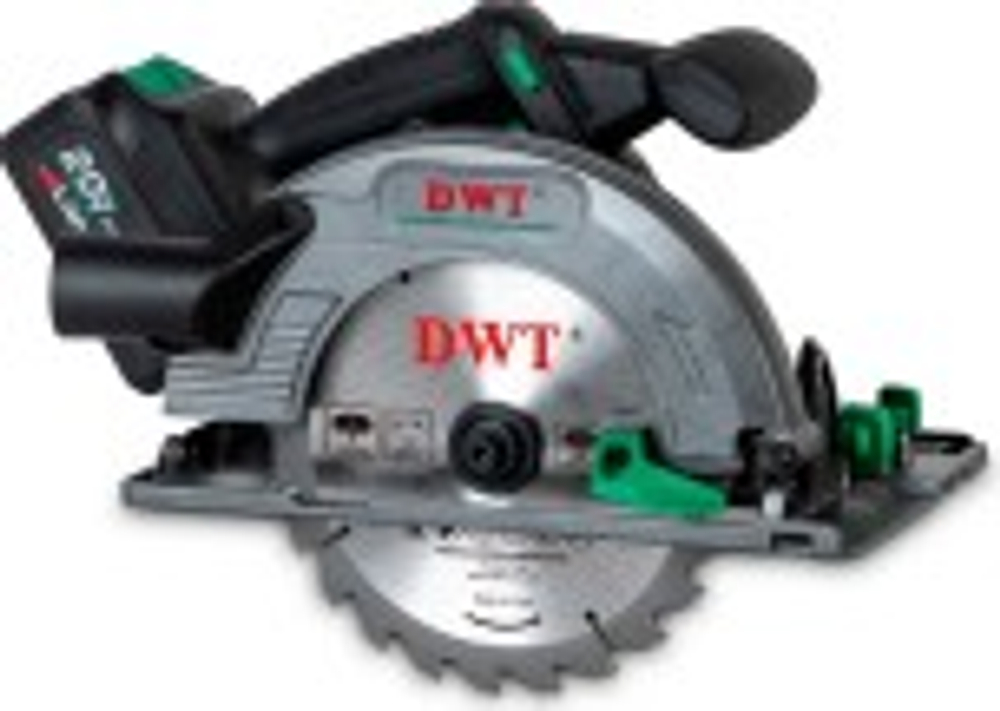 Пила циркулярная аккумуляторная DWT AHKP-20-165 DN-4 BMC