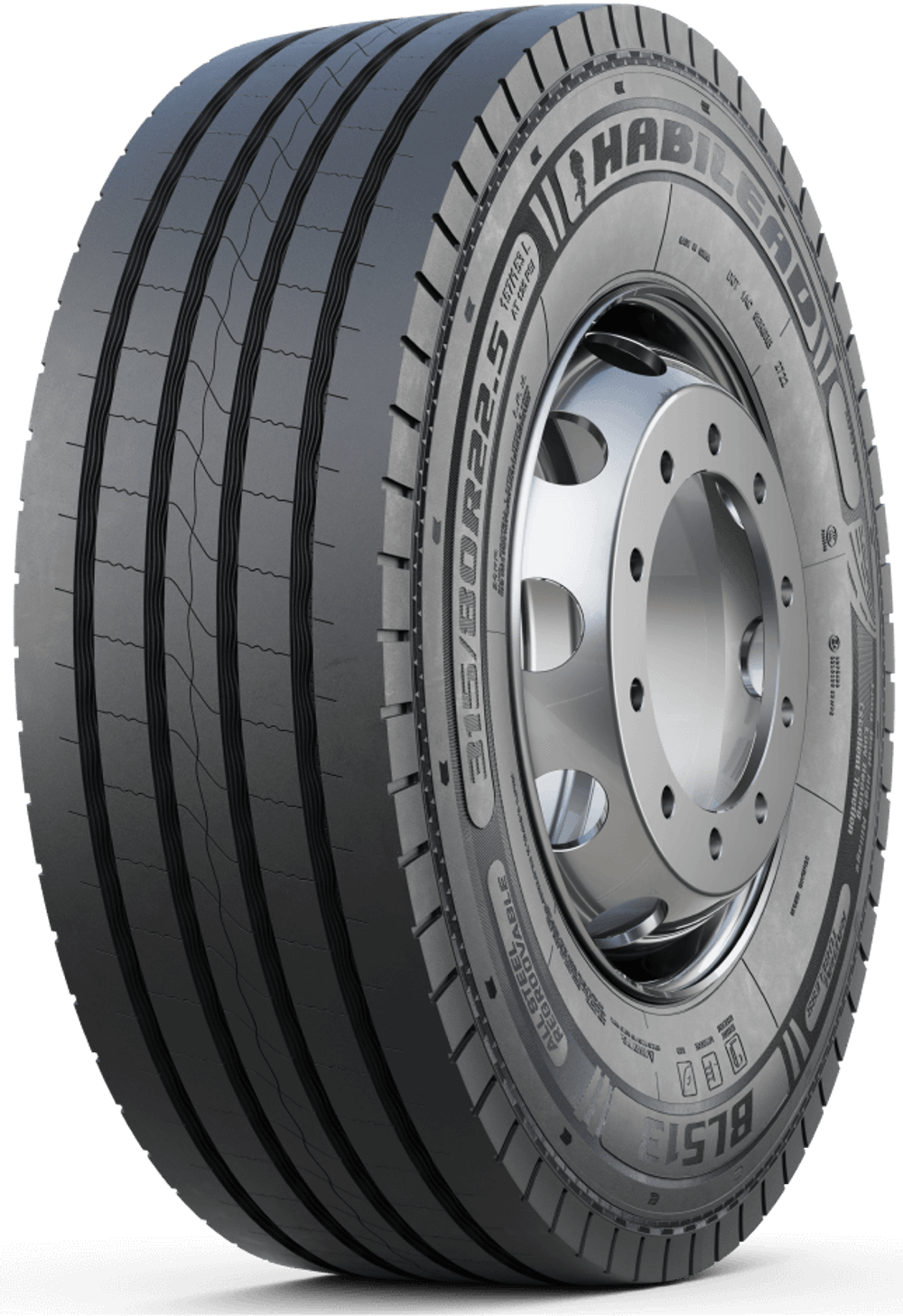 315/70R22.5 Habilead BL513 156/150L 20PR (Рулевая)