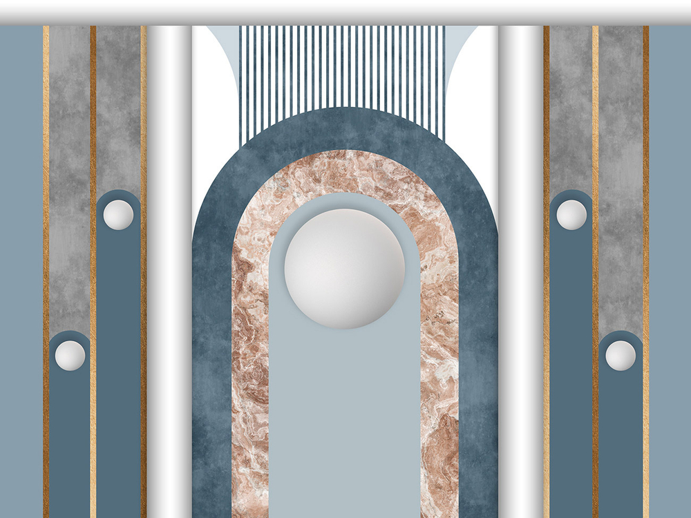 Дизайнерские обои Wall Street Deco-3d