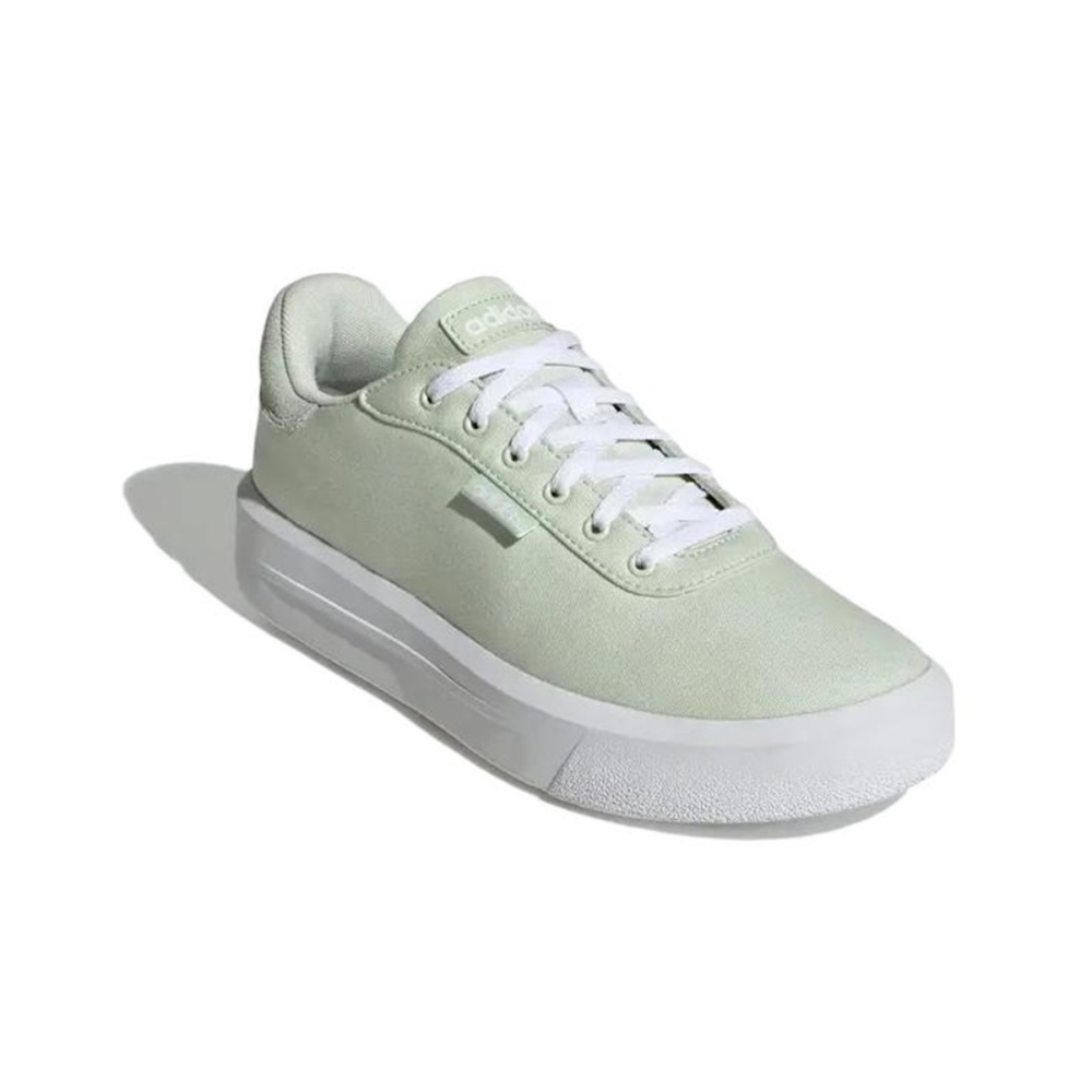 Женские кроссовки Adidas Neo Court Platform Cln 'Linen Green' GW6907