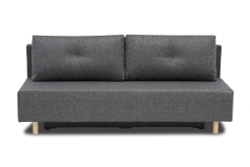 Диван Тор, рогожка, тёмно-серый