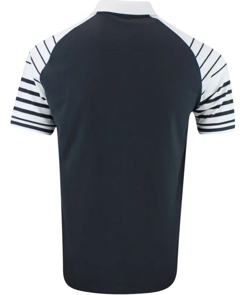 Теннисное поло BOSS x Matteo Berrettini Paule 3 Polo Shirt - dark blue
