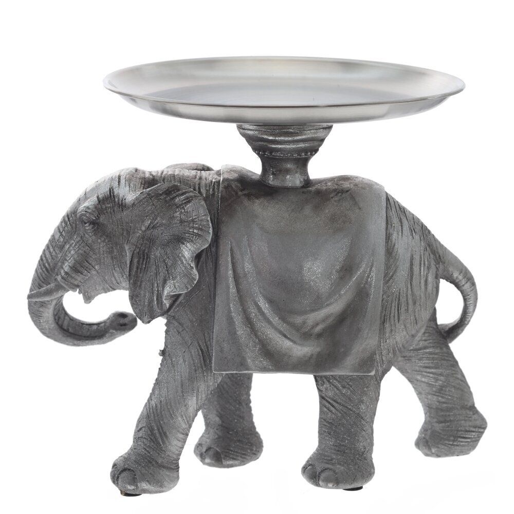 GAEM Фигурка декоративная "Слон" с подносом, L22 W16,5 H19 см