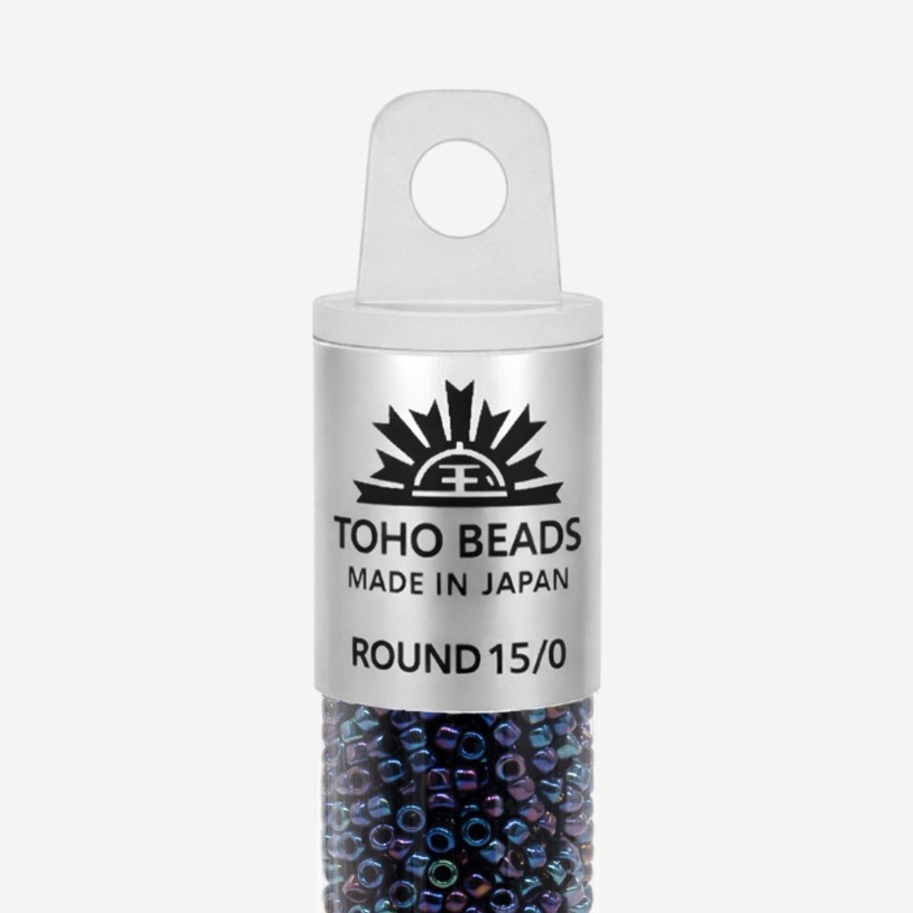 Японский бисер TOHO Round 15/0 (№82), металлизированный, непрозрачный глянцевый