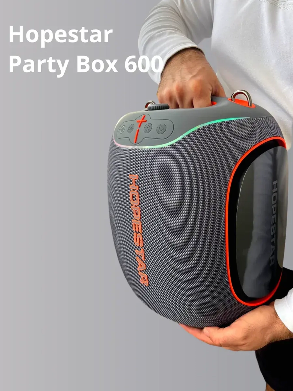 Портативная колонка Party 600, 300Вт, синий