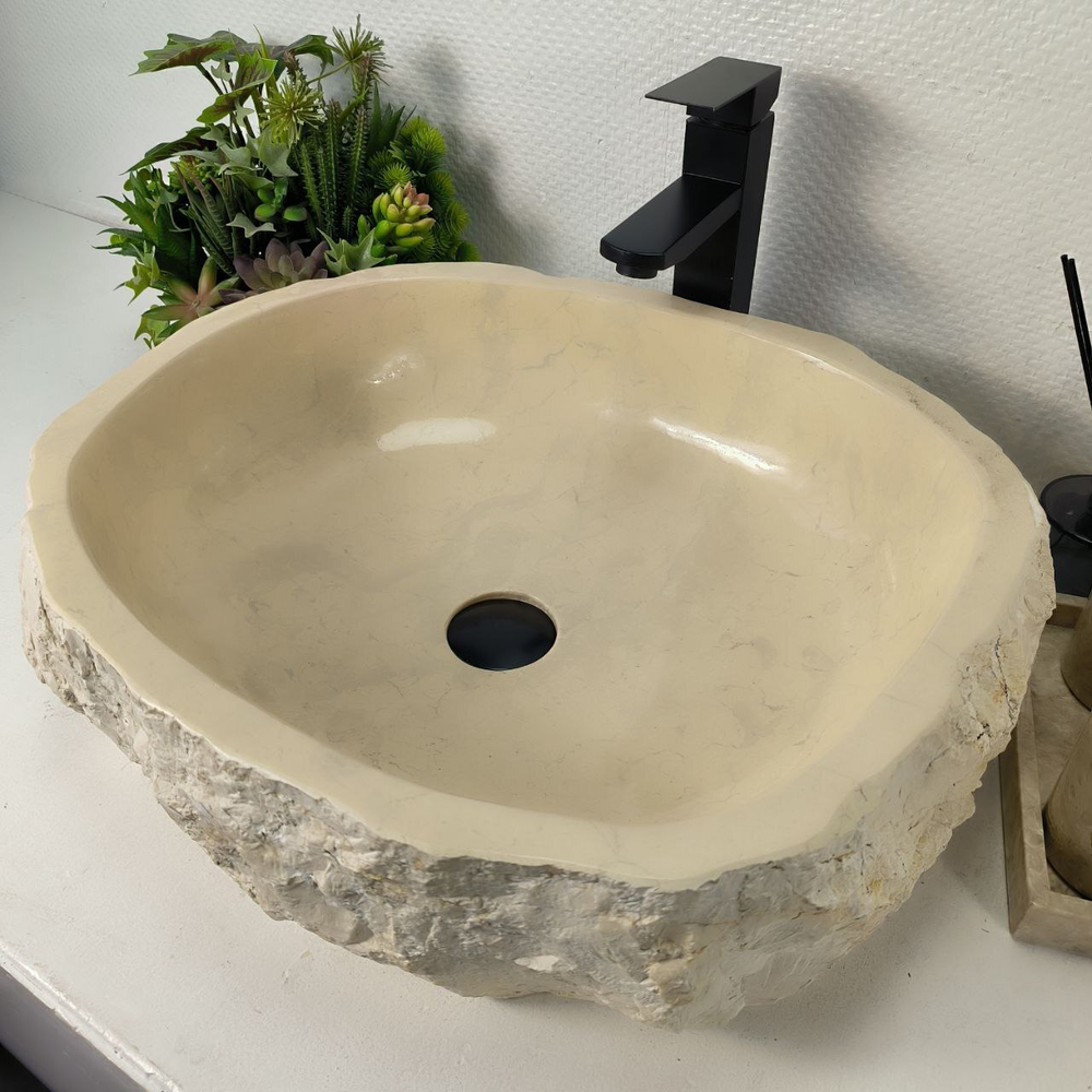 Раковина из мрамора Erozy Cream EM-64952 53*45*15 0874