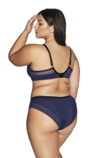 Трусики-слипы Mistral с красивой вышивкой (Размер: XXL) (Цвет: темно-синий)