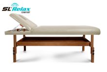 Массажный стол Relax Comfort бежевая кожа (№6)