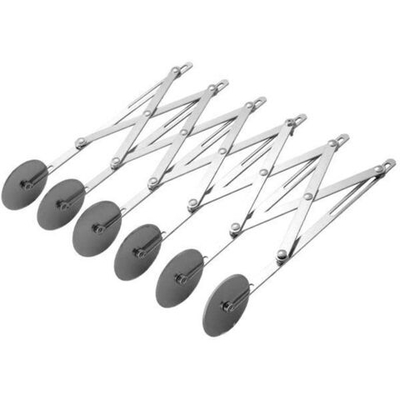 Нож роликовый для теста 6лезвий;сталь нерж.;D=50,H=48,L=240,B=310мм;металлич. (Цвет: серебристый)