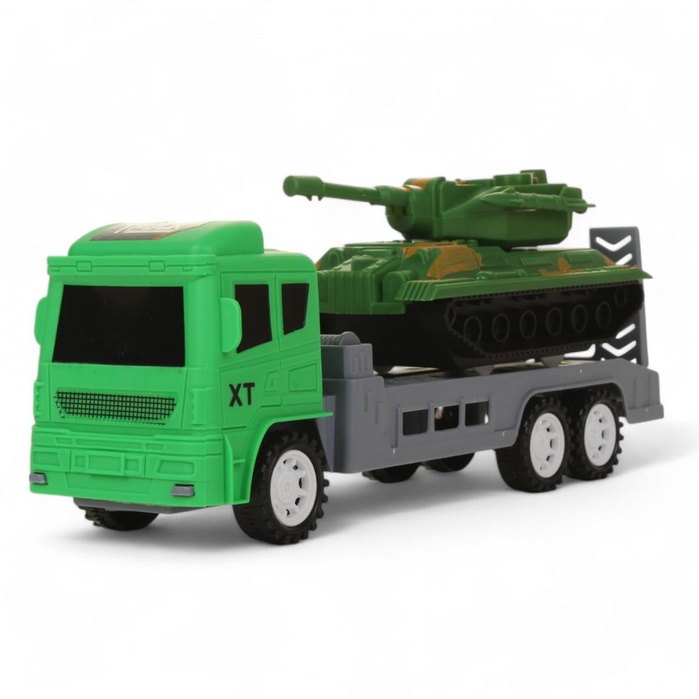 Автовоз ин. 27см +танк, пакет XT714-33