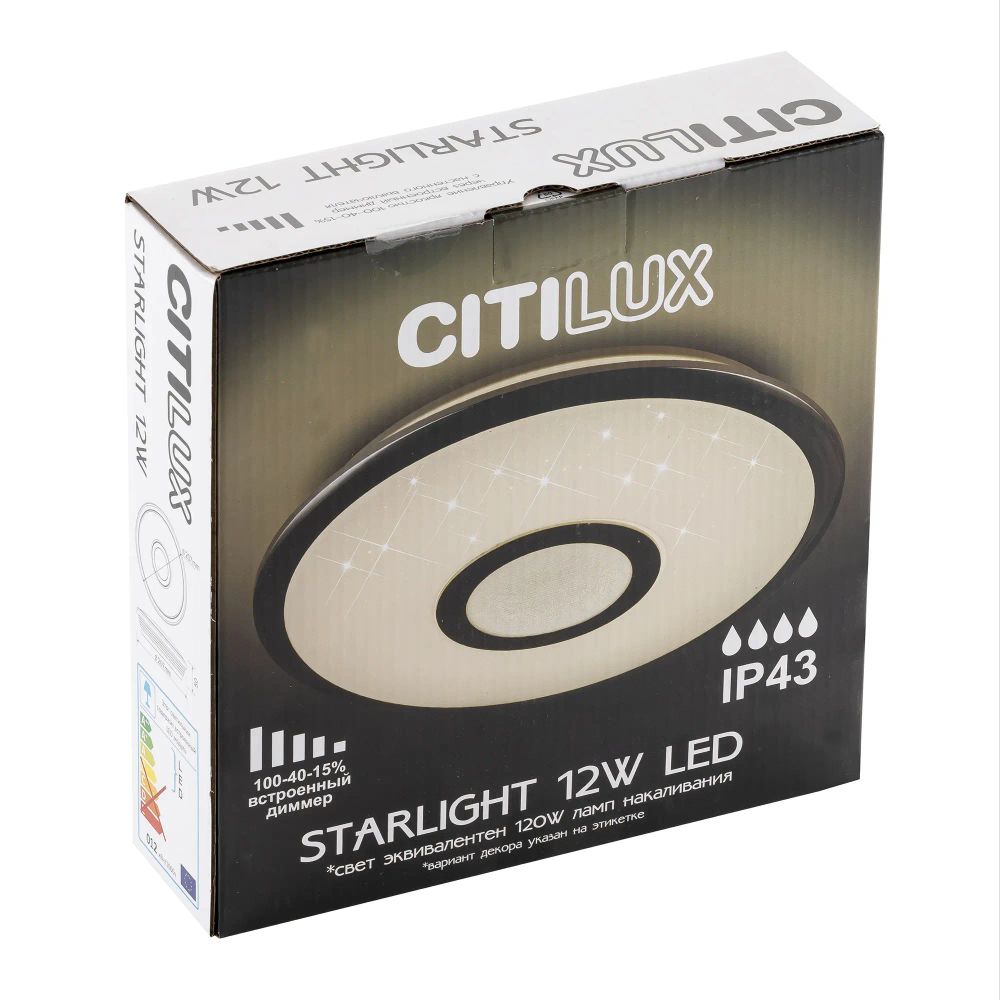 Citilux Старлайт CL70310 LED Светильник с диммером Хром