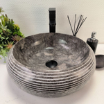 Раковина из мрамора Donut Grey Allur DM-62924 45*45*15 134