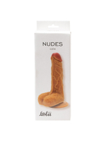 Фаллоимитатор на присоске Nudes Calm - 17,5 см