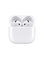 Наушники Apple AirPods 4, Bluetooth, вкладыши, белый