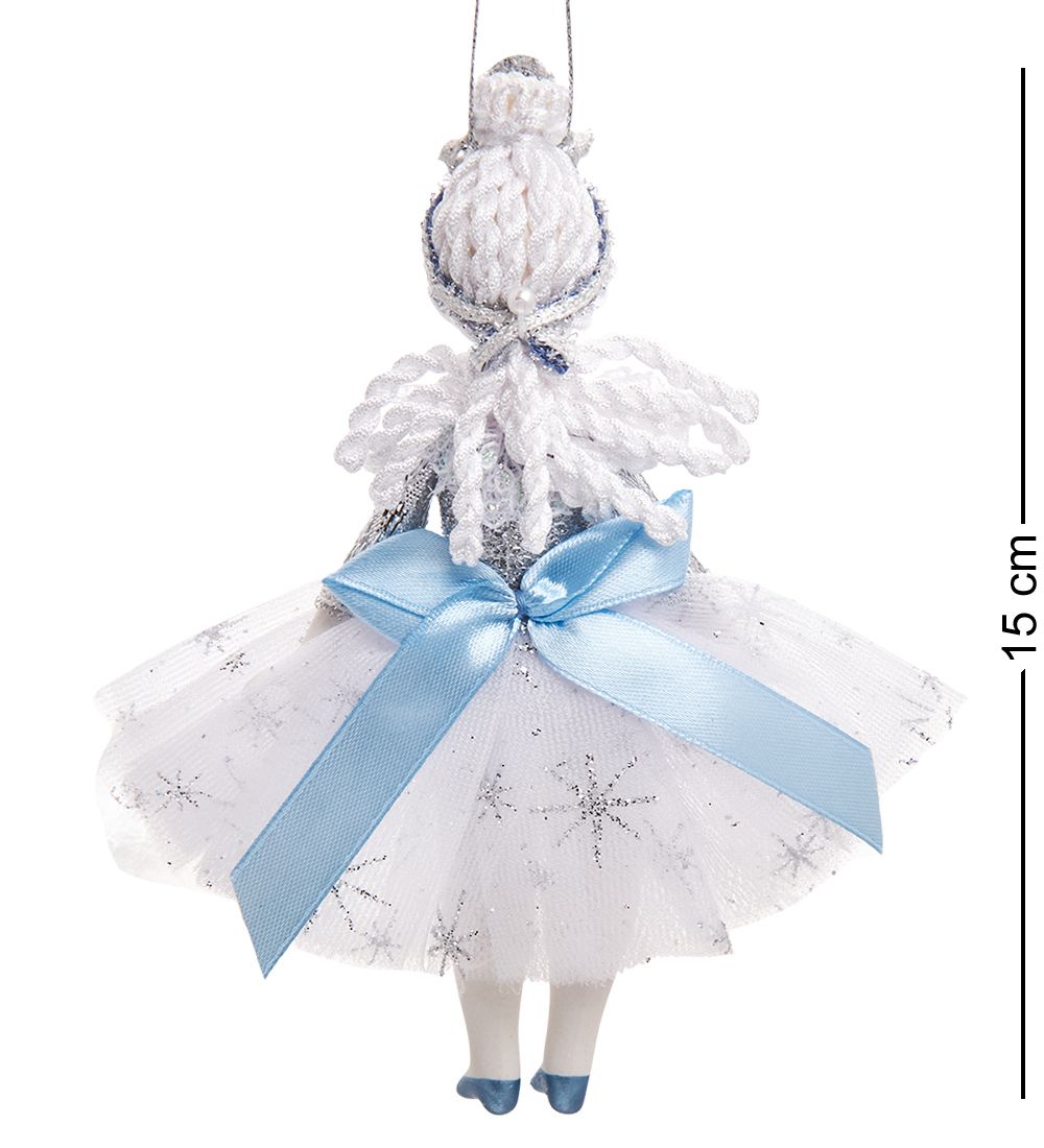 РусКукла RK-788 Кукла подвесная «Девочка-Снежинка»