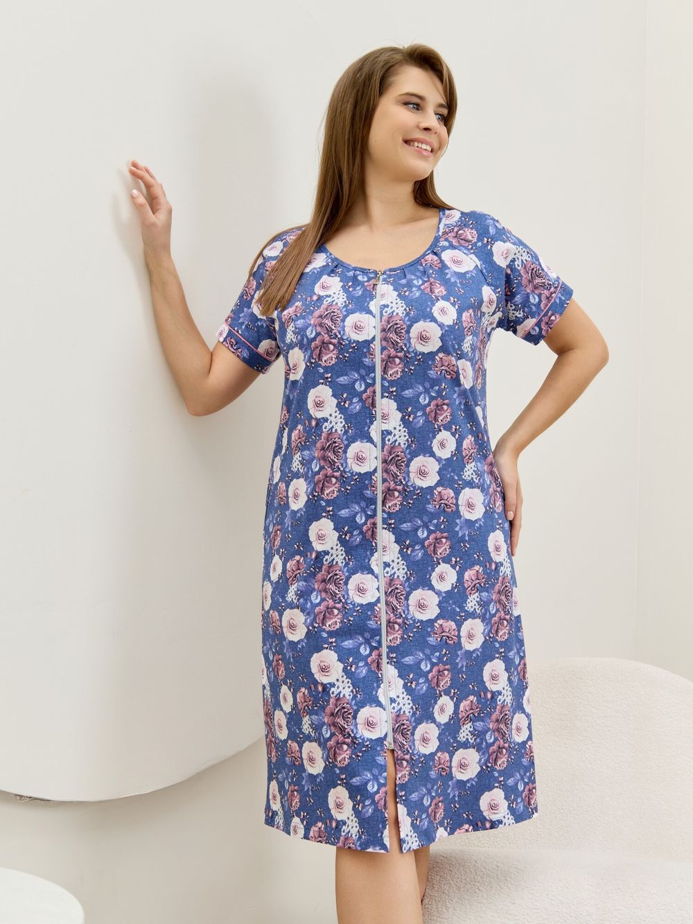 Халат Флэр Виотекс СИНИЙ