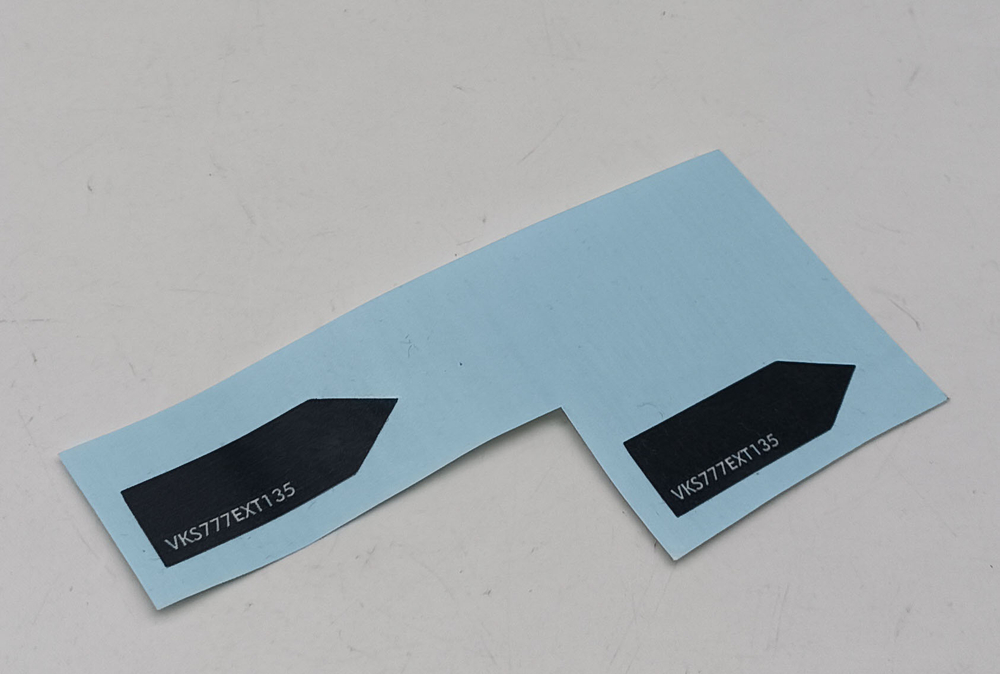 Плакард VKS777EXT135