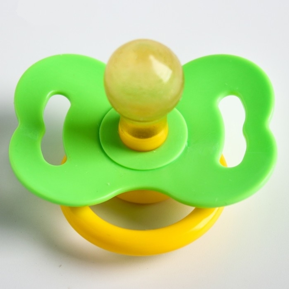 191167 Пустышка латексная классическая «Конфетка», от 0 мес., цвета МИКС