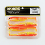 Виброхвост шумовой DIAMOND SHINER 5" (4шт/уп)