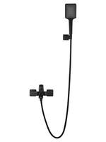 Смеситель для ванны с душем WONZON & WOGHAND FLEX, Черный матовый (WW-88037072-MB)