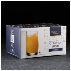 Набор стаканов PAVO 250 мл 6шт