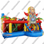 Коммерческий надувной батут "Племя Майя"