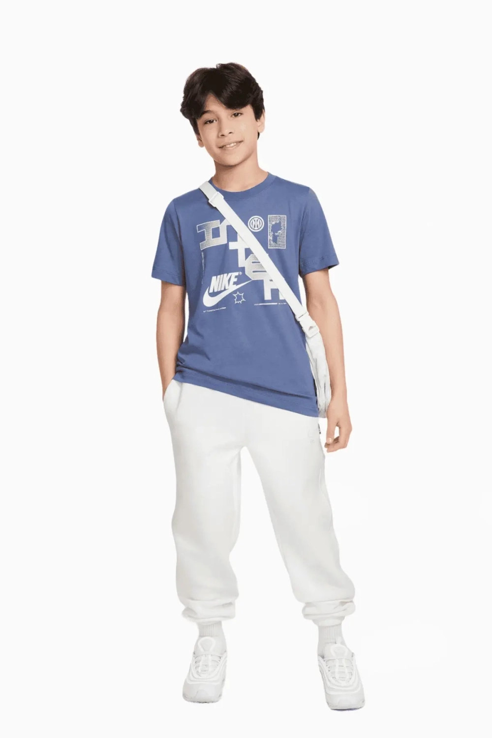 Футболка Nike Inter Milan 24/25 Futura Tee Junior - синий