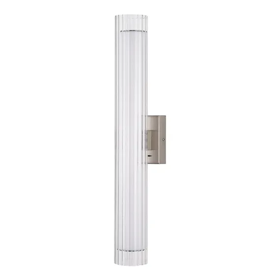 SL2010.111.01 Светильник настенный ST-Luce Никель/Белый, Прозрачный LED 1*13W 3000K/4000K ENFYS