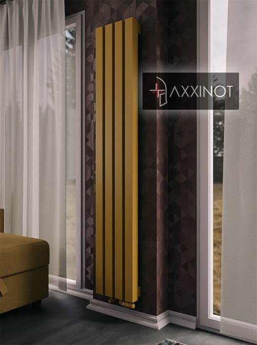 Axxinot Verde V 1250 - вертикальный трубчатый радиатор высотой 1250 мм