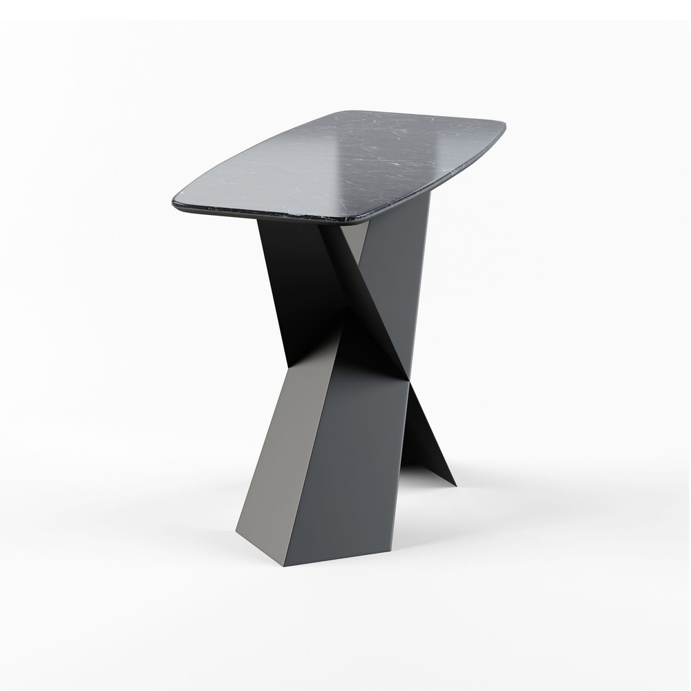 Консоль Tyler 100 керамика глянцевая, черная