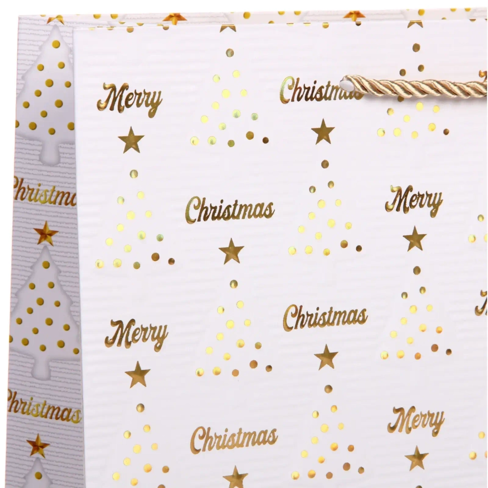 Пакет подарочный «Волшебная елочка» 31*42*12 см, микс