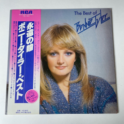 Винтажная виниловая пластинка LP Bonnie Tyler The Best Of (Japan 1979) (Obi) It's A Heartache