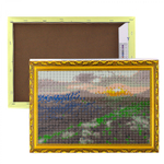 Алмазная мозаика Alingar, на подрамнике, с полным заполнением, (глянц), 20х30 см, 20 цветов, "Железноводск"