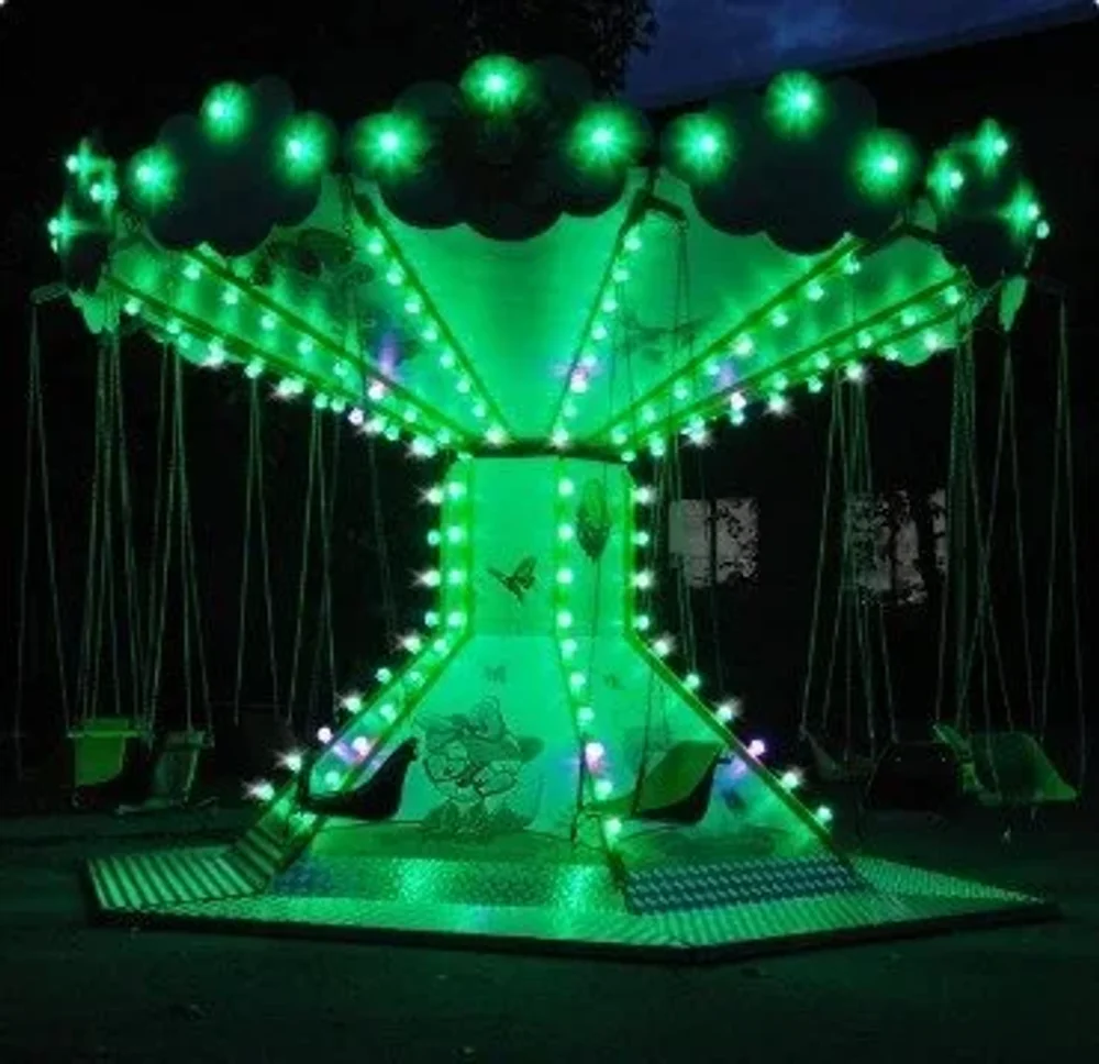 Цепочная Карусель Ветерок 4 грузоподъемность 50 кг/место