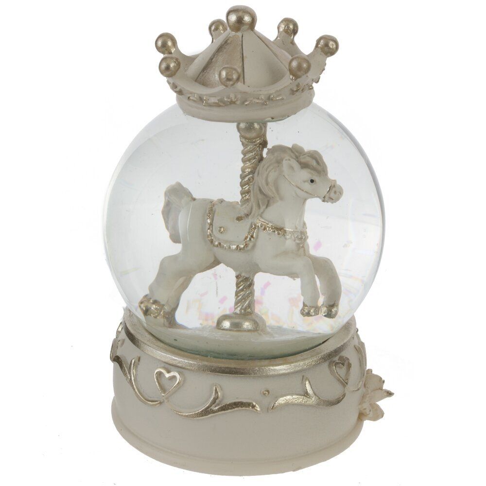 GAEM Фигурка декоративная в стекл шаре "Карусель", D 6,5 см, L6,5 W6,5 H10 см, 3в.