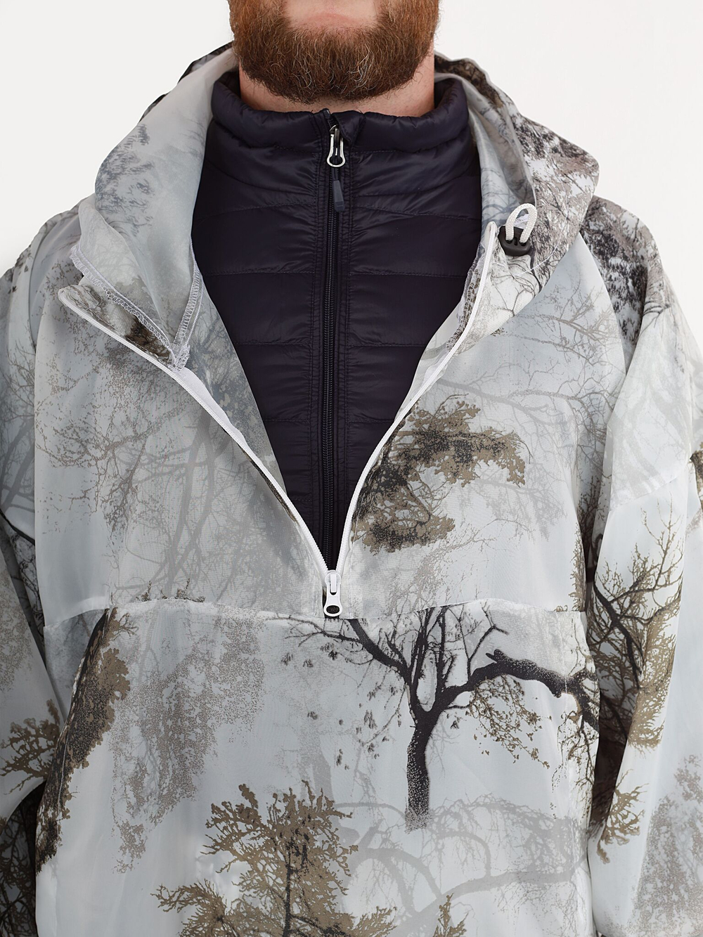 Маскировочный костюм Prival Зима-1, 46-54, деревья