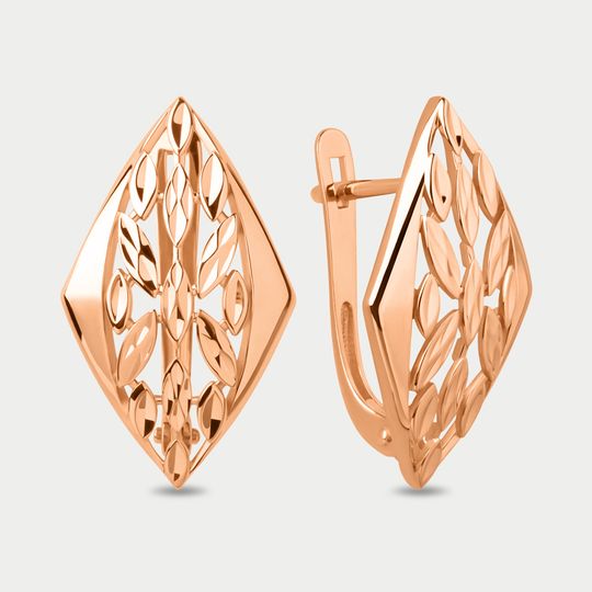 Серьги золотые