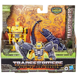 Hasbro Transformers Beast Alliance - Фигурка Beast Jointer Bumblebee 13 см Rise of the Beasts, 2 шт. / артикул   F3898 F4617  / GTIN 5010993958436