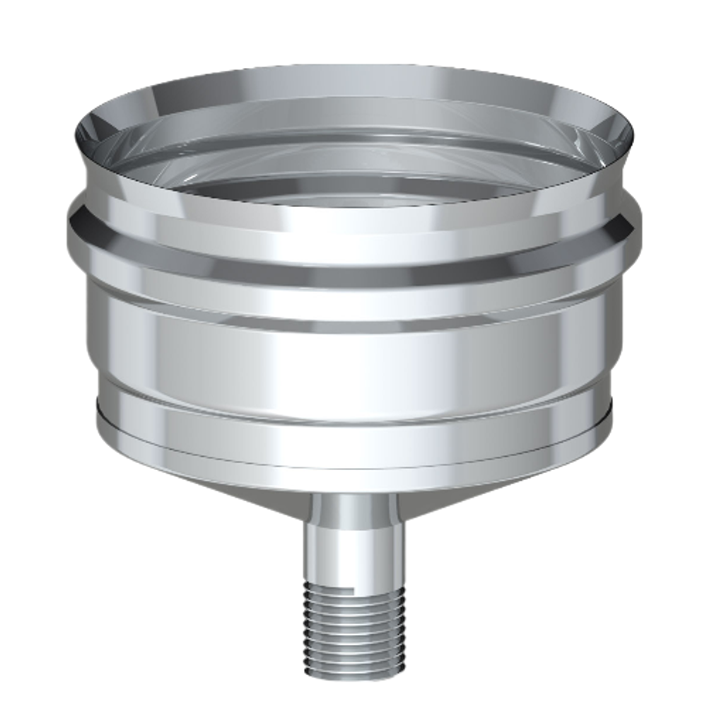 Конденсатоотвод для сэндвича (430/0,5мм) Ф160 внешний(Коракс)