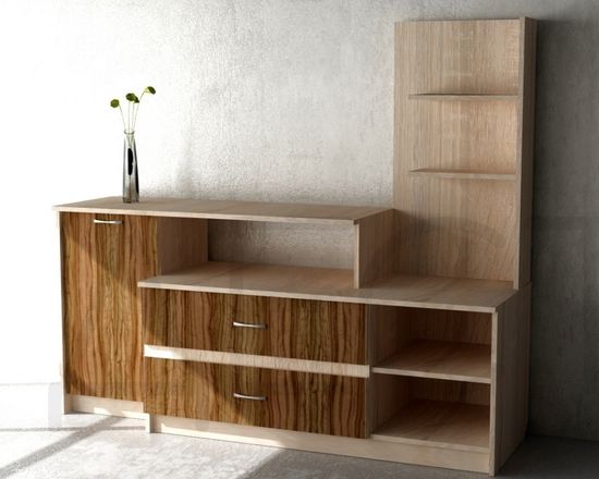 дуб сонома / олива шоколад