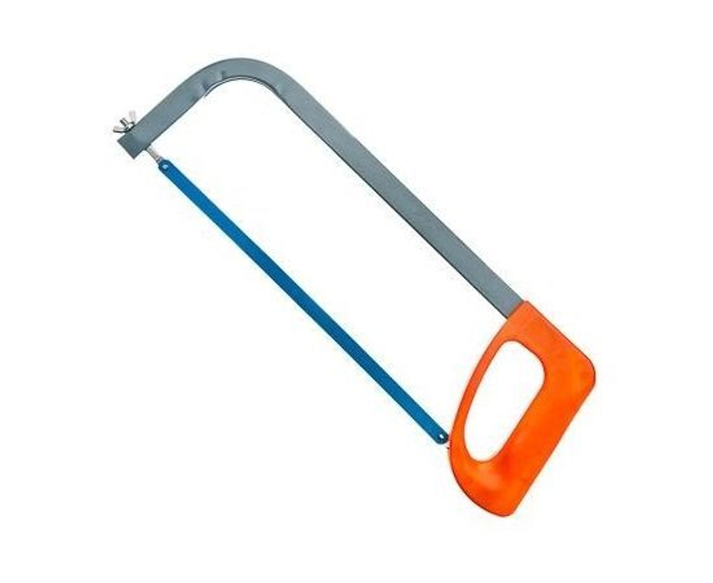 Ножовка по металлу РОКОТ, синяя ручка (набор 2 пр: держатель 420х140мм, полотно 310х11мм)