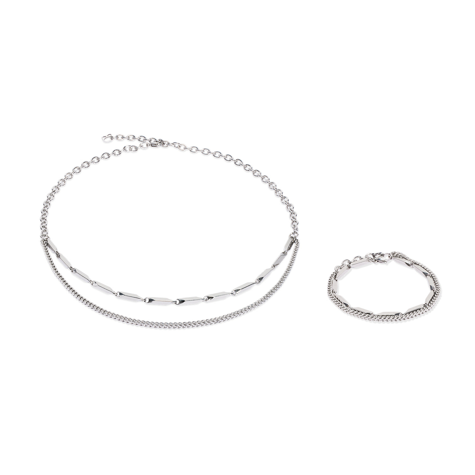 Колье Coeur de Lion Silver 0801/10-1700