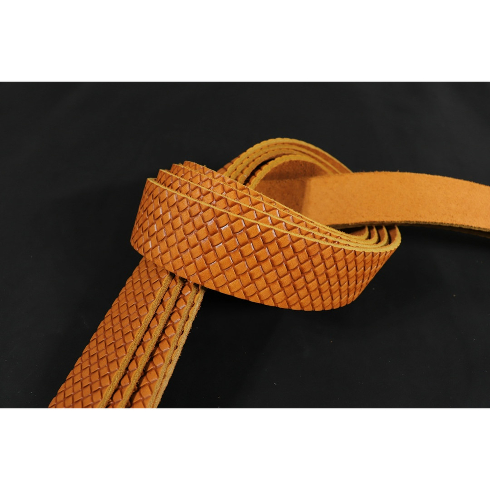 Ременная заготовка Рыжая + Плита Симметрия